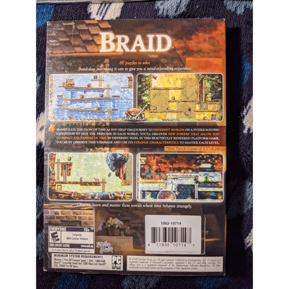 Braid PC Game Windows 7/Vista/XP - Picture 2 of 5